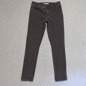 Levis 311 Jeans Womens 29 Black Shaping Skinny Mid Rise Stretch Modern Denim